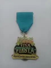 River Cente Rivercenter Drug Store Cactus Fiesta Medal San Antonio