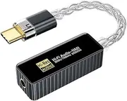 Snblzhef Dual Chip CS43198+CT7601 Portable USB HiFi & Mini Headphone Amplifier Lossless Portable Dongle DSD256 32Bit/384Hz A