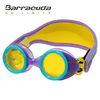 在飛比找PChome24h購物優惠-美國Barracuda巴洛酷達兒童抗UV頭帶式防霧泳鏡-WI