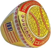 Legacy Rings 1 or 12 Pack Softball Baseball Championship Trophy Ring Tournament Champions