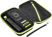 ProCase Hard Carrying Case for Norelco OneBlade 360 Pro Hybrid Electric Trimmer, QP6530/70 QP6531/70 QP6550 QP2724 QP2834, Travel Storage Bag for Men Razor Shaver Guard Replacement Blades