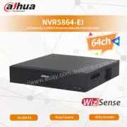 Dahua 64CH 4K AI 8SATA 32MP NVR Video Recorder SMD+ Face Recognition NVR5864-EI