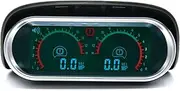 12v/24v Truck Car Racing Gauge LCD Digital Display Turbo Boost Gauge Car Double Barometer Boost Controller Kit Turbo Tacometro