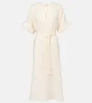 [Eres] Eres Bibi linen kaftan AU 10 white