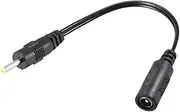 uxcell Tip Adapter Connector Converter 5.5x2.1mm to 2.5x0.7mm 15cm DC Power Connect 2pcs