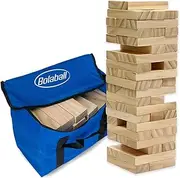 Bolaball Game Set Outdoor Lawn & Yard Games | for Adults Families Parties Kids Picnic Camping & Carnivals (Dice Games) (Wooden Games Combo)