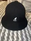Kangol Wool Casual Bucket Hat Black Men’s Sz Medium LL Cool J