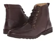 Tommy Bahama Men's Glenrock Brown Leather Boot Size 8.5M