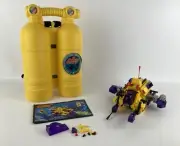 Mega Bloks Creature Seekers Scuba Quest 1998 Vintage #9105 Backpack Complete