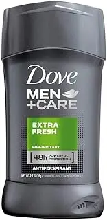 Dove Men + Care Antiperspirant Deodorant, Extra Fresh, 2.7 Ounce (Pack of 2)
