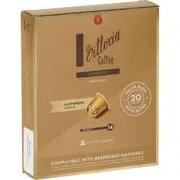 Vittoria Espresso Nespresso Compatible Coffee Capsules 20 pack