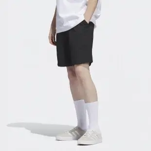 【adidas 愛迪達】短褲 男款 女款 運動褲 三葉草 國際碼 WATER SHORT 黑 HS3016