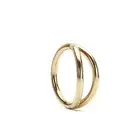 14K Gold Double 7.5mm Illusion Nose Ring, Fits Helix Septum Nostril Piercings