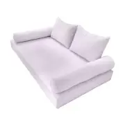 |COVER ONLY| Style 4 Full Piped Trim Daybed Mattress Bolster Pillow Covers AD107