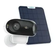 4K Solar Security Cameras Wireless Outdoor, 180° Blindspot-Free View,