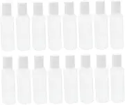 Gogogmee 25Pcs Mini Empty Eye Care Liquid Bottle Durable Plastic Containers for Eye Drops More Leak Design Travel Accessory for Safe