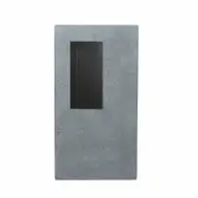 Northcote Pottery Slate Cliffton Pillar Letterbox