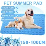Pet Cooling Mat Dog Puppy Sofa Gel Non-Toxic Bed Summer Self-cool Cold Pad XXL