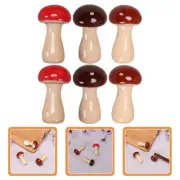 6 Pcs Mushroom Chopstick Rest Kitchen Holder Rests Mushrooms Chopsticks
