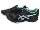 Asics Netburner Ballistic FF Womens Black Pure Silver Shoes Size 9.5 New