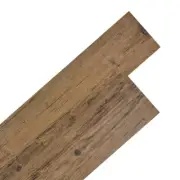 vidaXL Self-adhesive PVC Flooring Planks 5.02 mÂ² 2 mm Walnut Brown