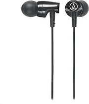 Audio Technica ATH-CLR100ISBK SonicFuel in-Ear Headphones with in-line Microphone & Control Black