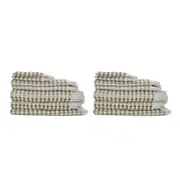 Jenny Mclean Pom Pom 7PC Bath Linen Set - Natural tones