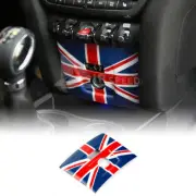 Car Center Cigarette Lighter Panel Cover Trim ABS Union Jack for Mini Cooper F60