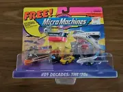 Micro Machines #29 Decades: The '70s - 1995 Carded - Brand New MOC - Galoob