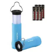 2-in-1 Mini Lanterns and Flashlights Zoomable Flashlight Lantern Combo with 3...