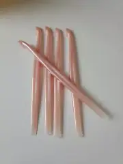 Tupperware Citrus Peelers Pink Pearl Color Oranges, Lemons etc Set of 5 Peeler