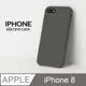 【液態矽膠殼】iPhone 8 手機殼 i8 保護殼 矽膠 軟殼 (深橄欖)