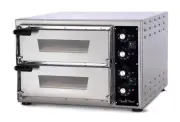 Electric Pizza Oven - Refractory Stone - Made in Italy - Twin Deck
