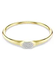 Swarovski Dextera Pave Crystal Cluster Bangle Bracelet