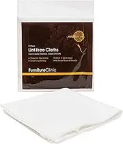 3 Pack Of Lint Free Cleaning Cloths - 3 Cleaning Cloths For Cleaning, Oiling Wooden Furniture, Applying Wood Waxes & More
