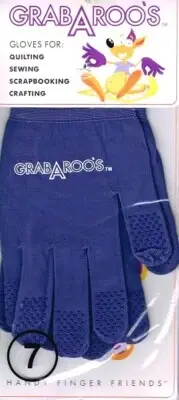 Sewing Quilting Scrap-Booking Gloves Graberoos Size 7