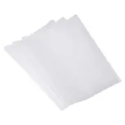 6.7x9.6" Clear Book Cover, 20 Pcs Textbook Protector with Adhesive Tape, Clear