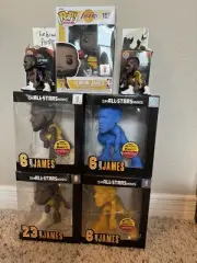 (7) Lebron James Variants & Regular smALL-STARS Minis And Micro. Funko Pop 152