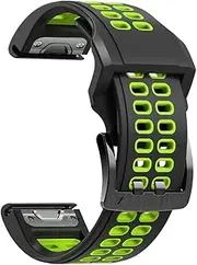 [TIOYW] 26 22mm Quick Release Watchband For Garmin Fenix 7 7X 5 5X Plus 6 6X Pro 3 3HR Epix Silicone Smartwatch Easy Fit Wrist Band Belt