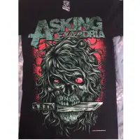 在飛比找蝦皮購物優惠-Asking Alexandria 樂團短T