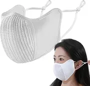 Dust Face Cover,UV Face Shield - Breathable Ice Silk Shield for Travel Hiking Cycling Exercise Daily Wear Outdoor Activities