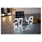 ✡現貨✡ 大 LED立體時鐘 時尚數字時鐘 數字鐘 靜音鐘  立體時鐘 LED數字時鐘  數字鐘 大尺寸時鐘 LED時鐘