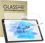2 Pack Screen Protector Compatible With Samsung Galaxy Tab A8 10.5'',1 Paperfeel Screen Protector + 1 Tempered Film Screen Protector, [Easy Installation] [Bubble Free]