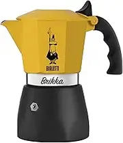 Bialetti - Brikka Moka Pot, 4 cups, Yellow and Black