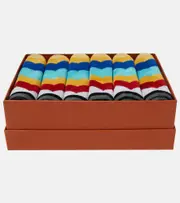 [Missoni] Missoni Cyrus set of 6 cotton terry face towels One Size multicoloured