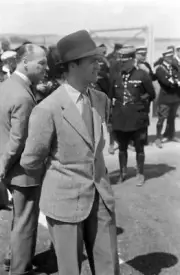 Louis Chiron 1938 Motor Racing Old Photo