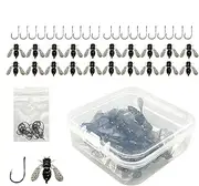 Fly Fishing Lures - Fly Fishing Bait with Hook Fish Attractant - Fly Fishing Bait, Fishing Fly Lures, Fly Fishing Fly Assortment for Rainbow, Trout, Minnows