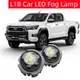 豐田 2pcs 雙色 L1B 汽車 LED 霧燈白色黃色適用於 TOYOTA Hilux Fortuner 2020 2