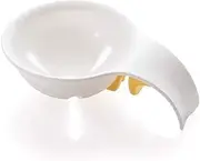Egg Gadget Plastic Egg White Separator Egg Yolk Filter Kitchen Gadgets and Accessories Separate Funnel Spoon Egg Divider Egg Kitchen Tools Kitchen, Dining Room (Color : White)