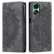 Leather Totem Magnetic Wallet Phone Case For OnePlus 11R 9 10 Nord N200 N20 N30